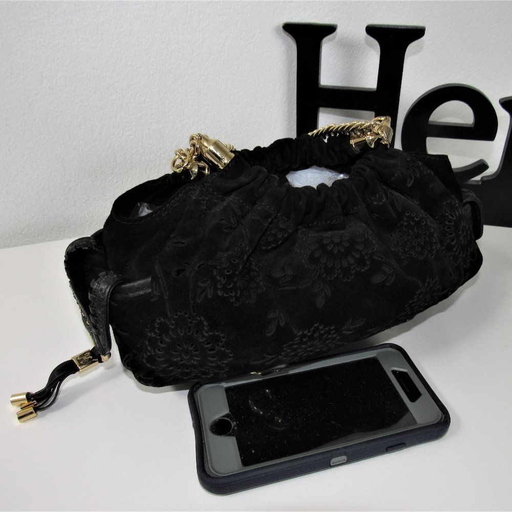 Women's Black Leather Handbag Duffle | Cole Haan Collection Edition